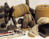 Orciano di Pesaro, attrezzi antichi per la lavorazione delle corde in canapa